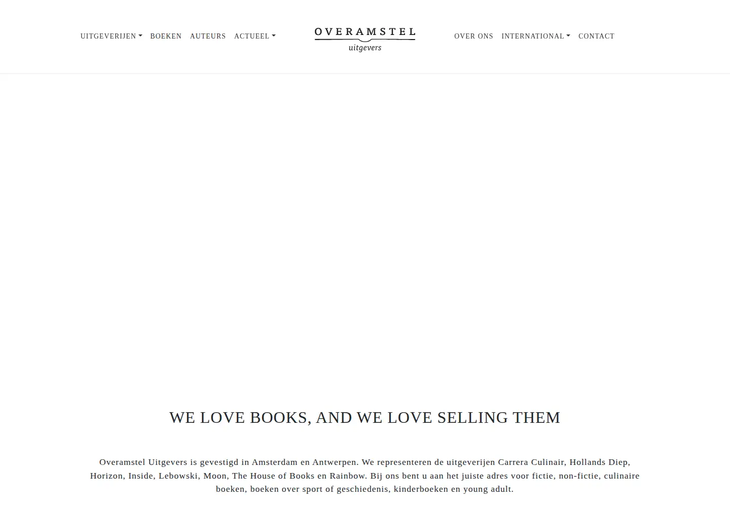 Screenshot of overamsteluitgevers.nl