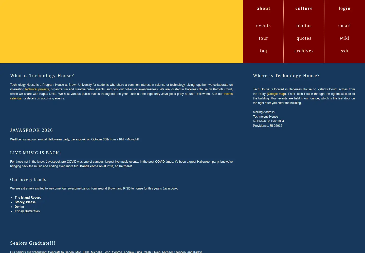 Screenshot of techhouse.org