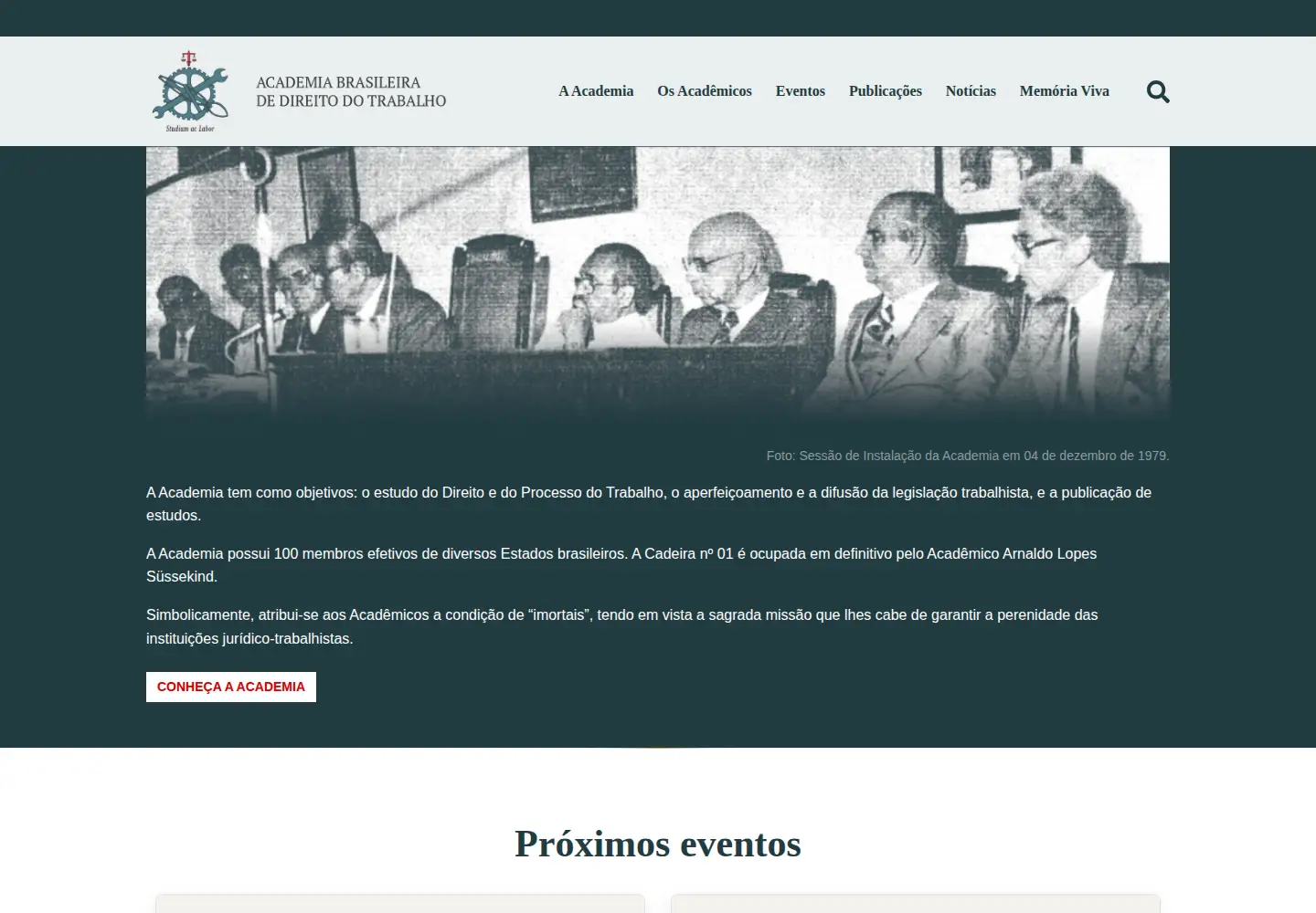 Screenshot of andt.org.br