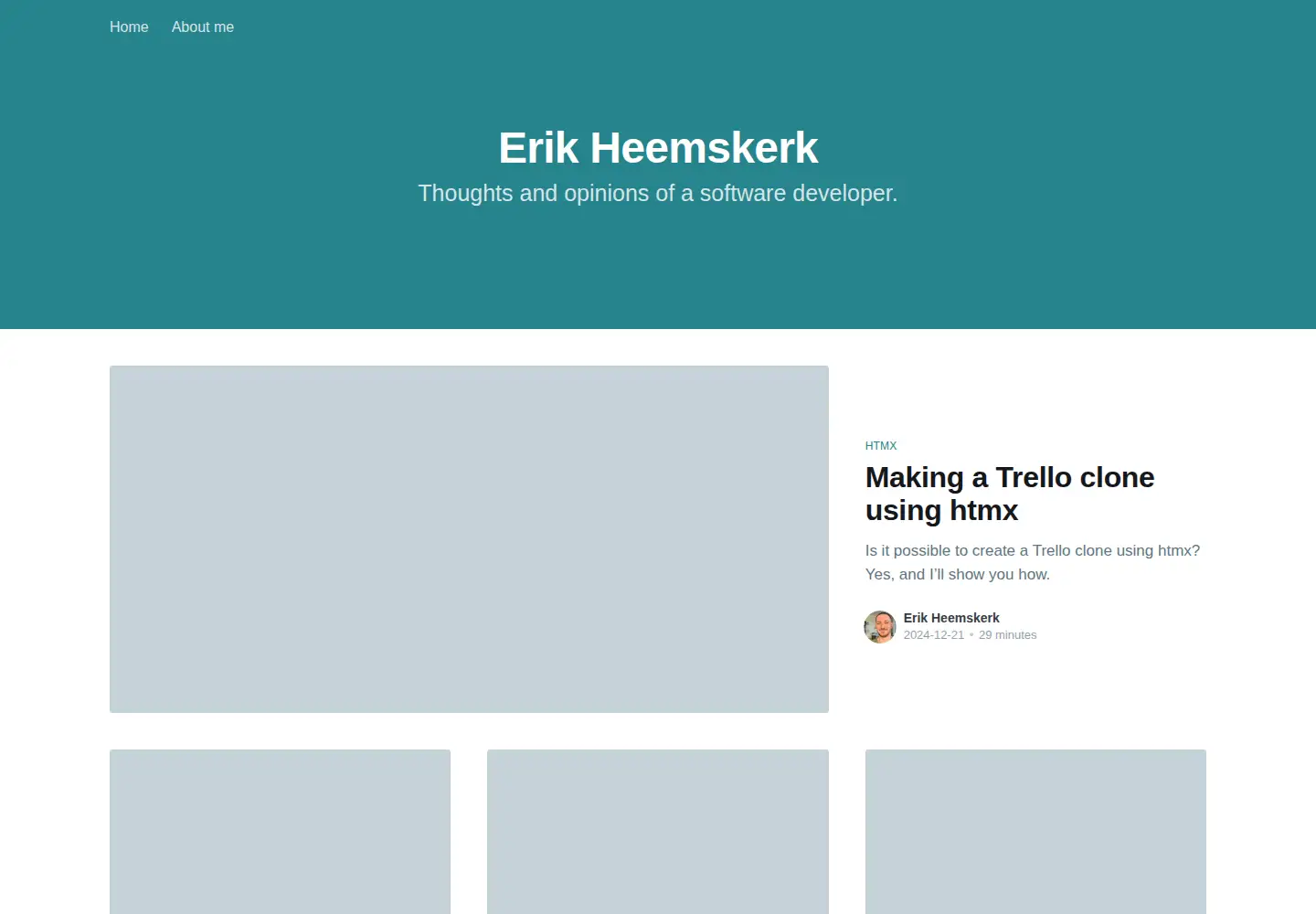 Screenshot of erikheemskerk.nl