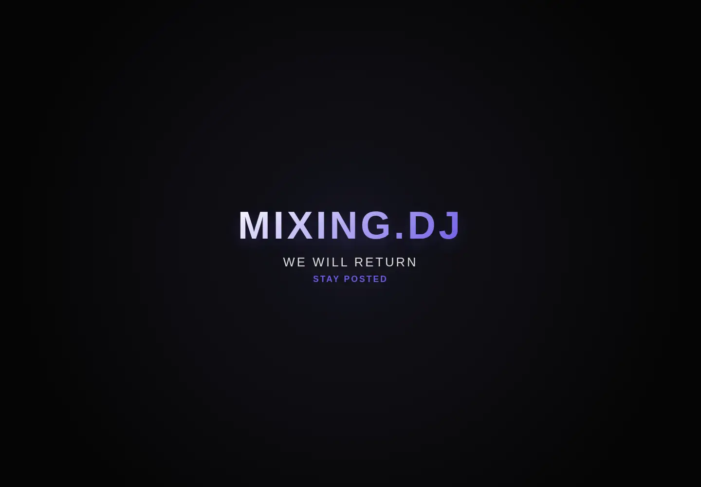 Screenshot of mixing.dj