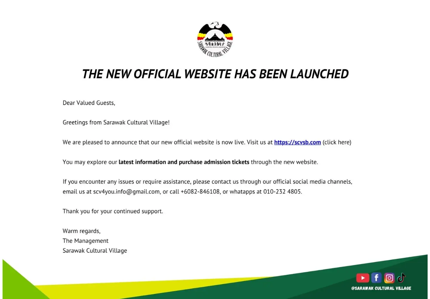 Screenshot of scv.com.my
