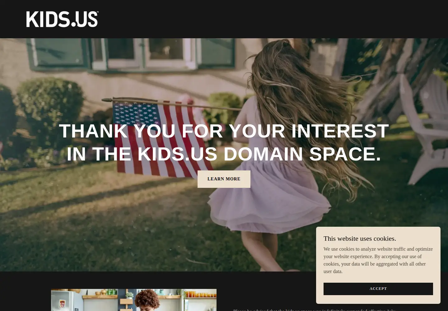 Screenshot of kids.us