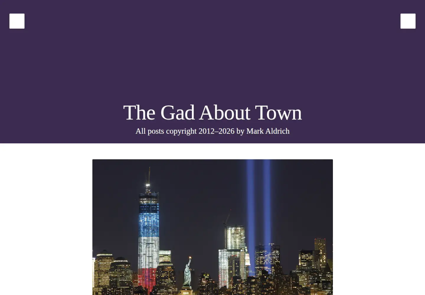 Screenshot of thegadabouttown.com