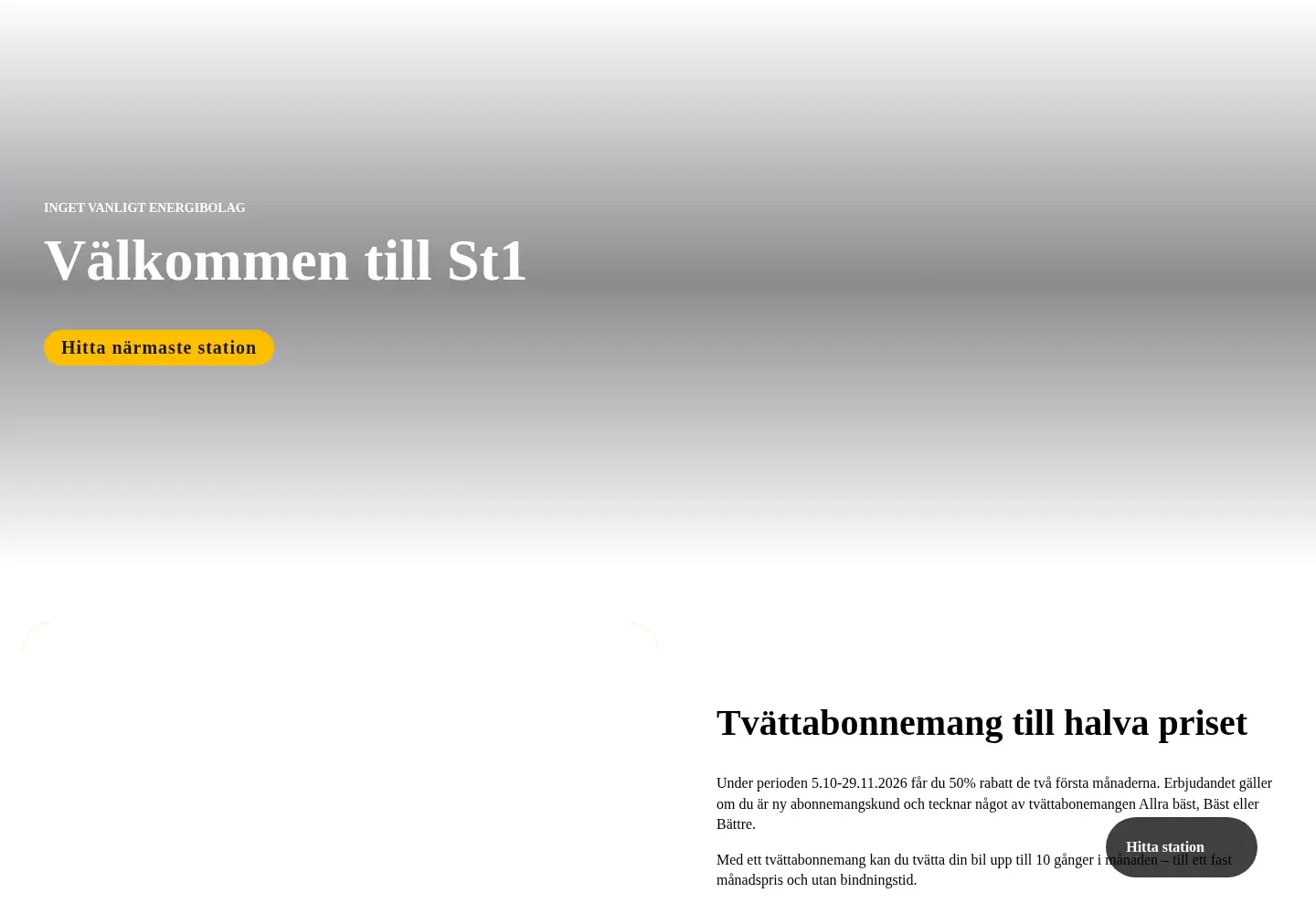 Screenshot of st1.se