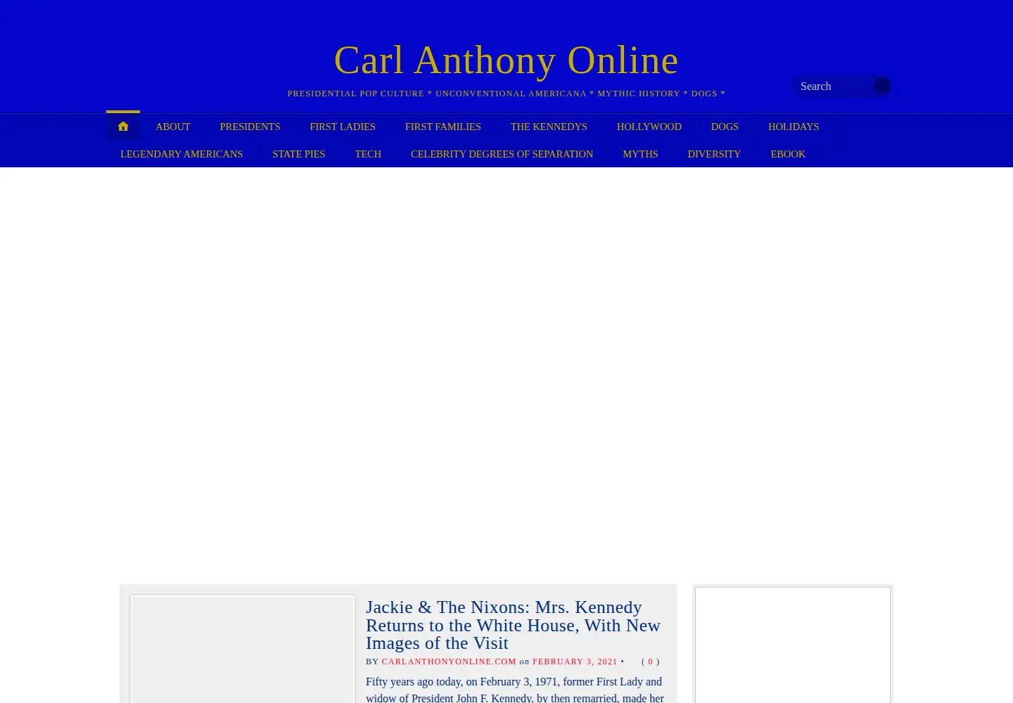 Screenshot of carlanthonyonline.com