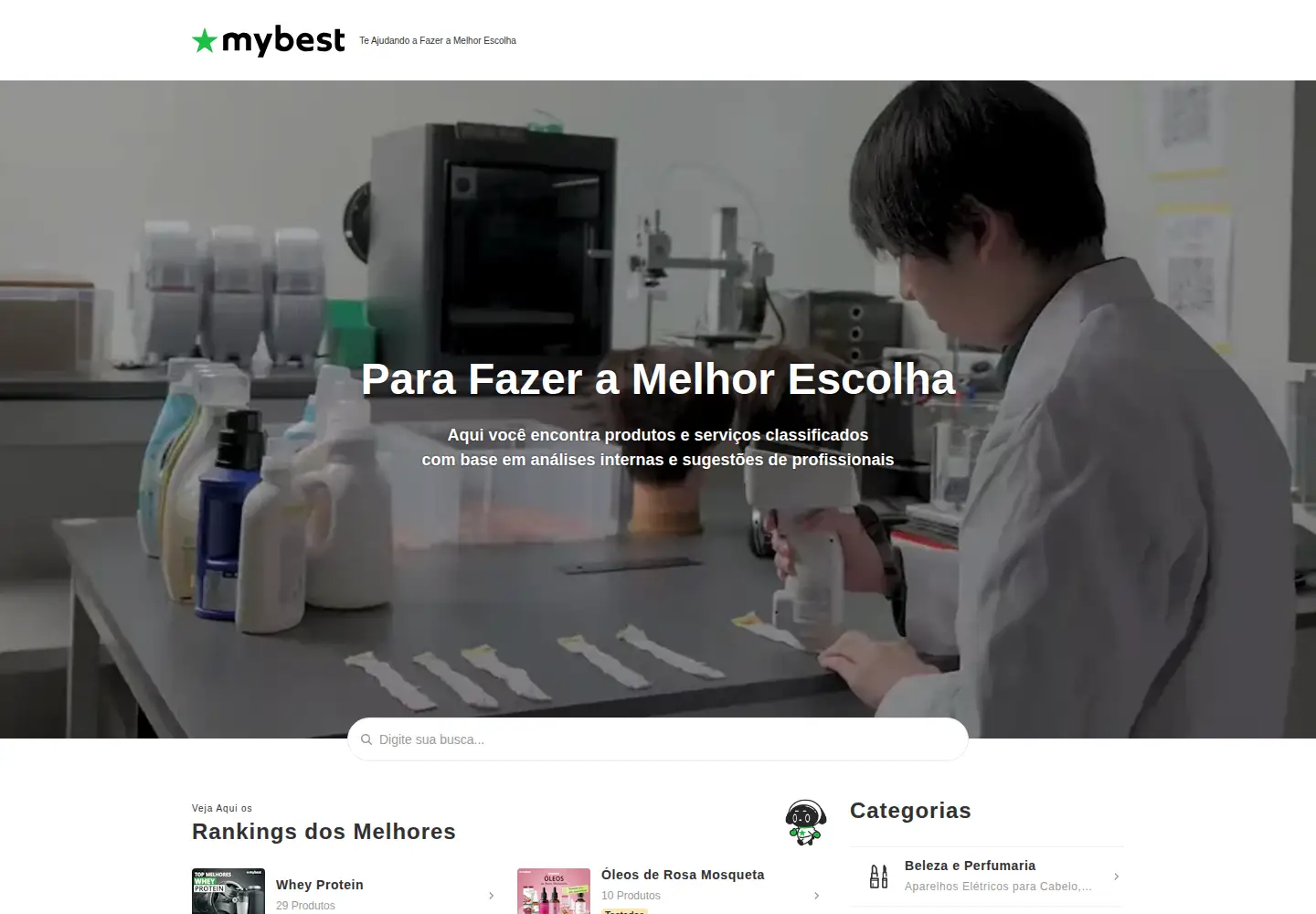 Screenshot of mybest-brazil.com.br