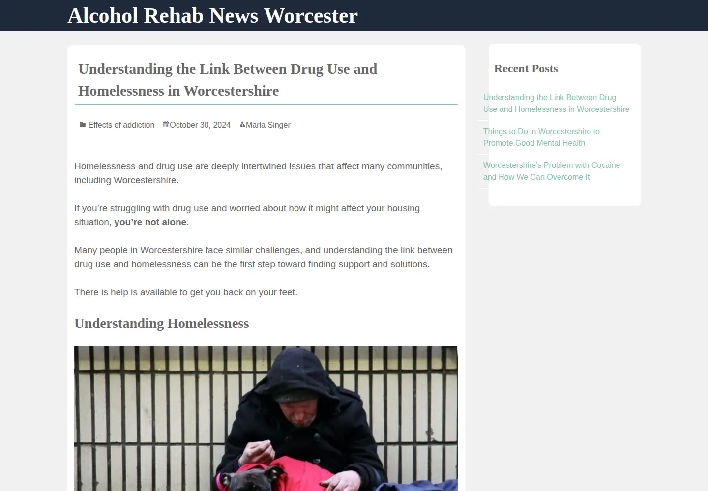 Captured homepage of worcestercitymuseums.org.uk in the current scan