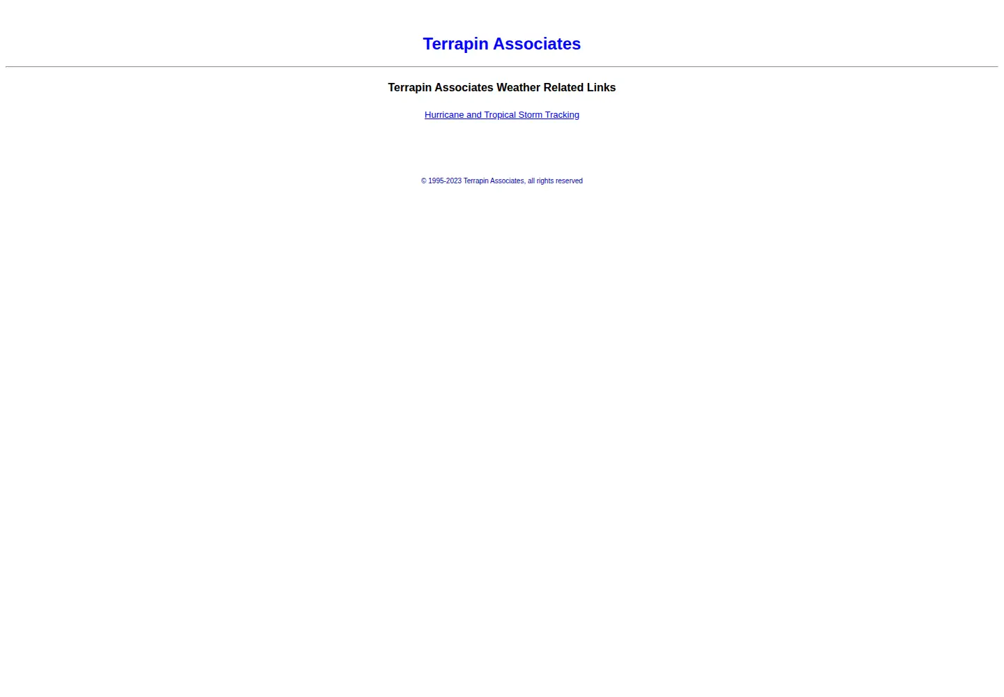 Screenshot of terrapin.com