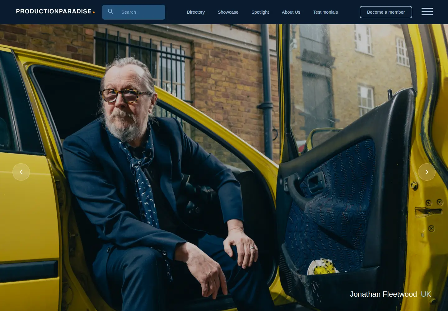Screenshot of productionparadise.com
