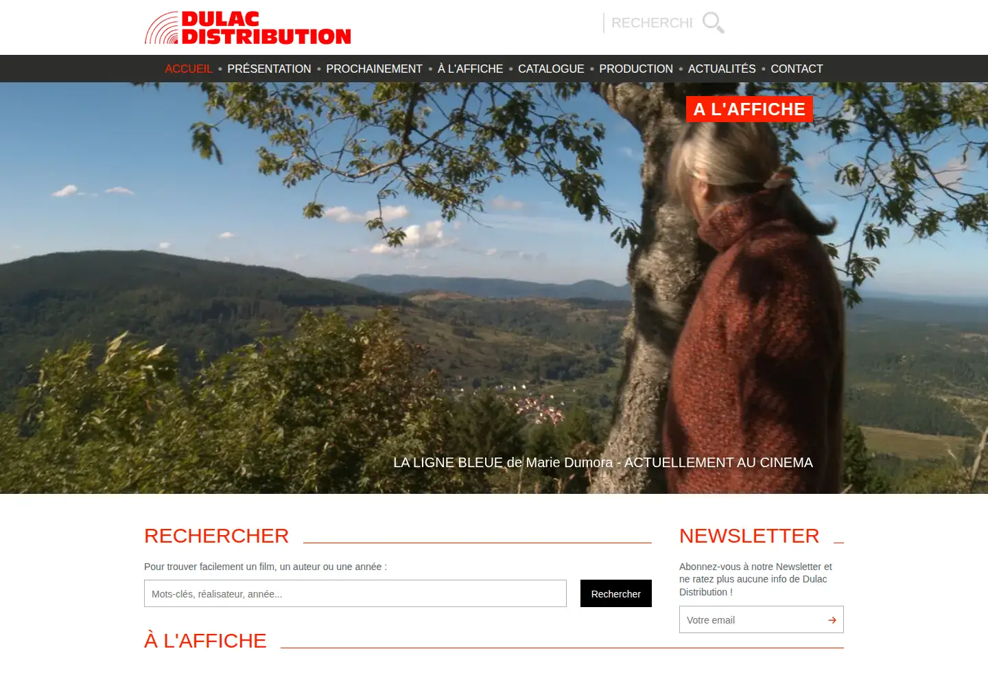 Screenshot of dulacdistribution.com