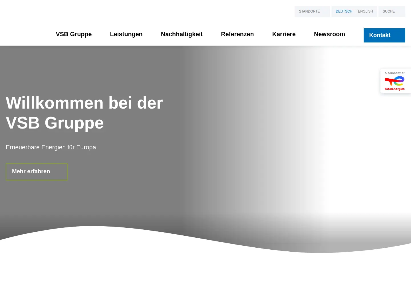 Screenshot of vsb.energy