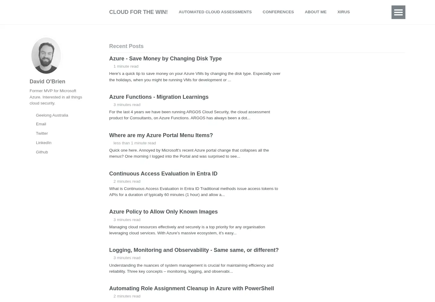 Captured homepage of cloud-right.com in the current scan