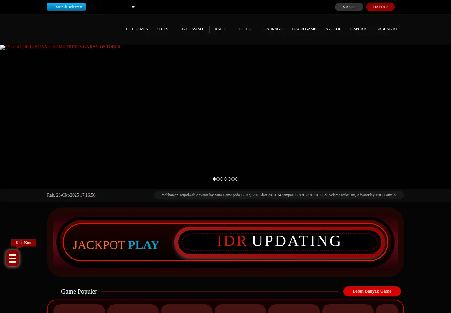 Screenshot of unosek.org