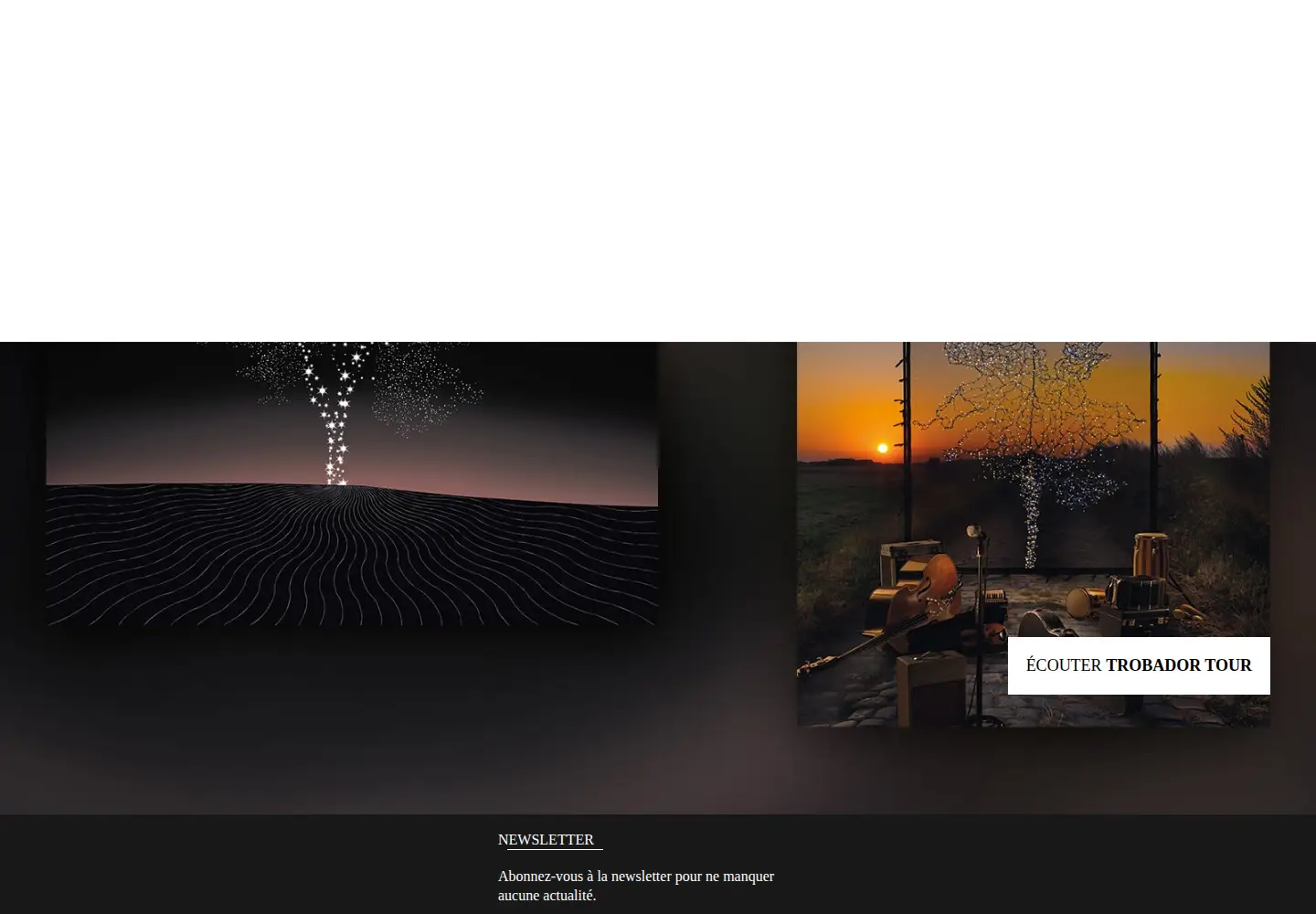 Screenshot of franciscabrel.com