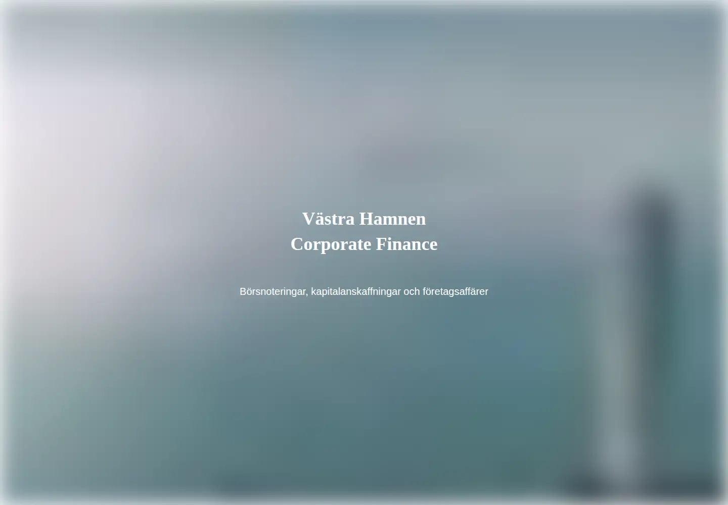 Captured homepage of vhcorp.se in the current scan