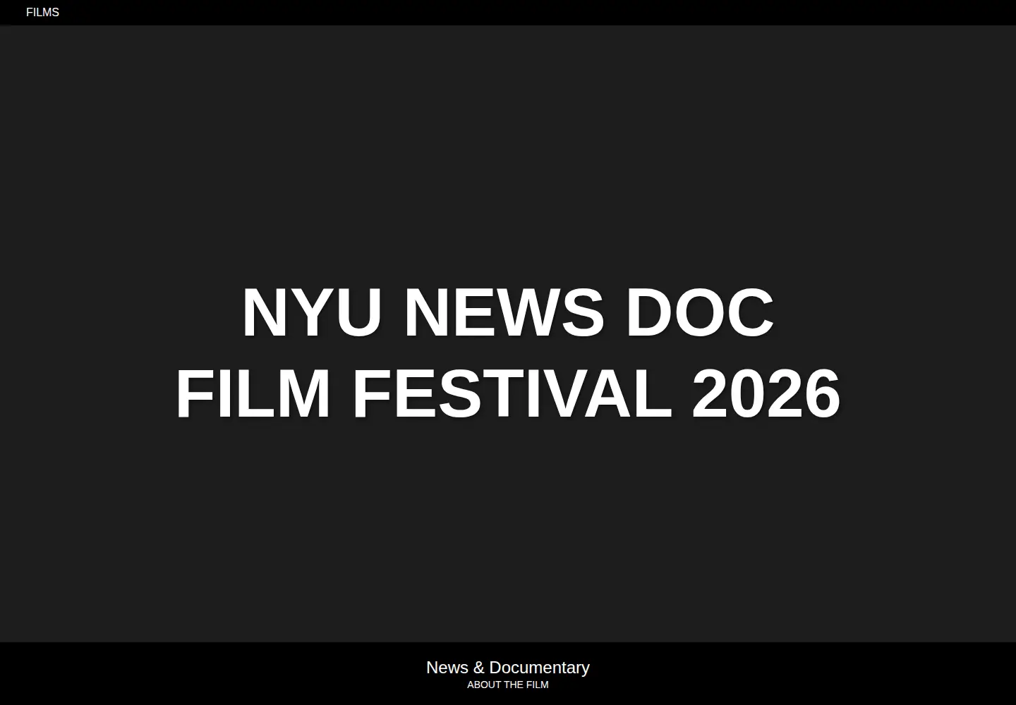 Screenshot of newsdocfilmfest.com