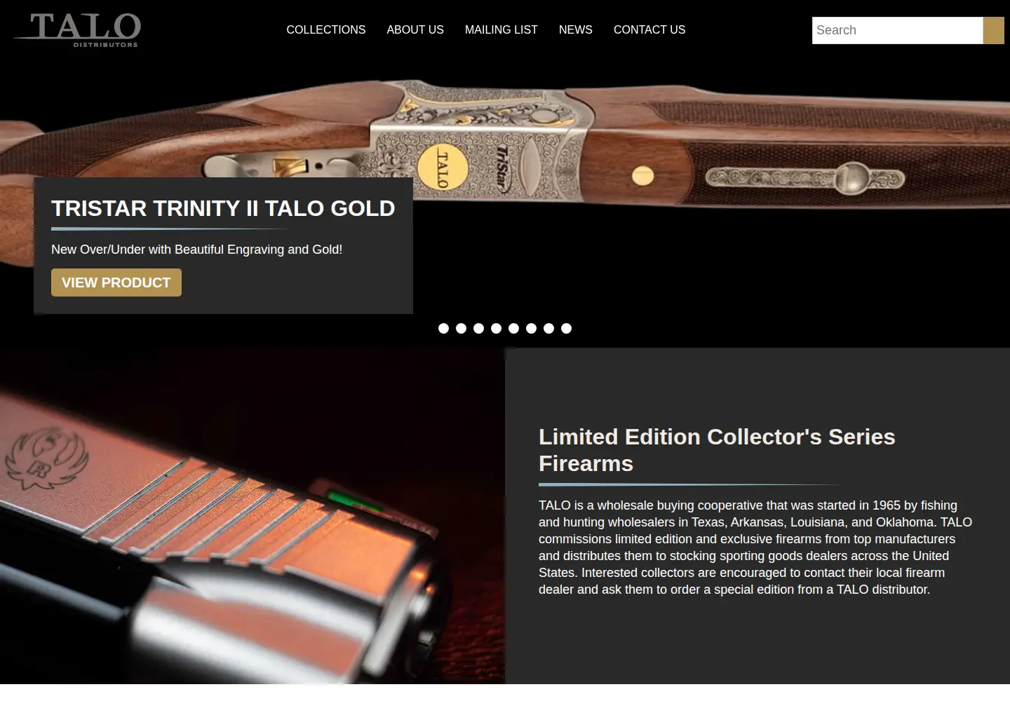 Screenshot of taloinc.com