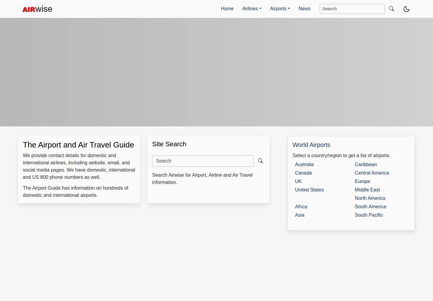 Screenshot of airwise.com