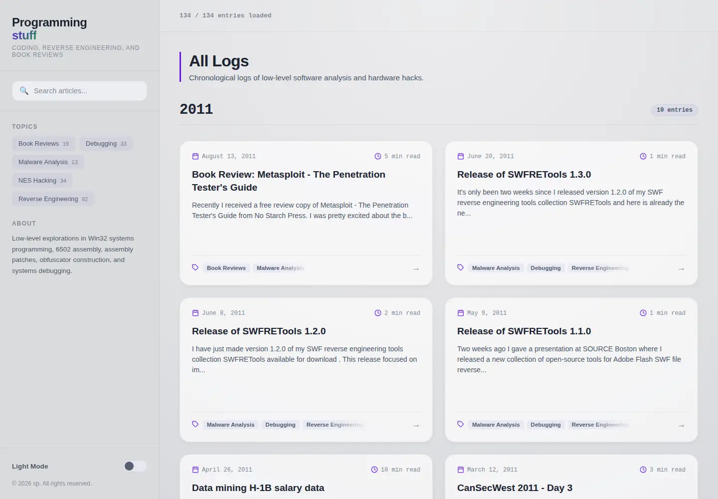 Screenshot of the-interweb.com