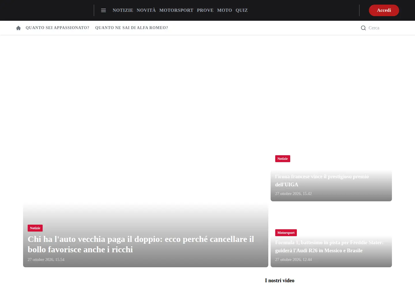 Screenshot of autoappassionati.it