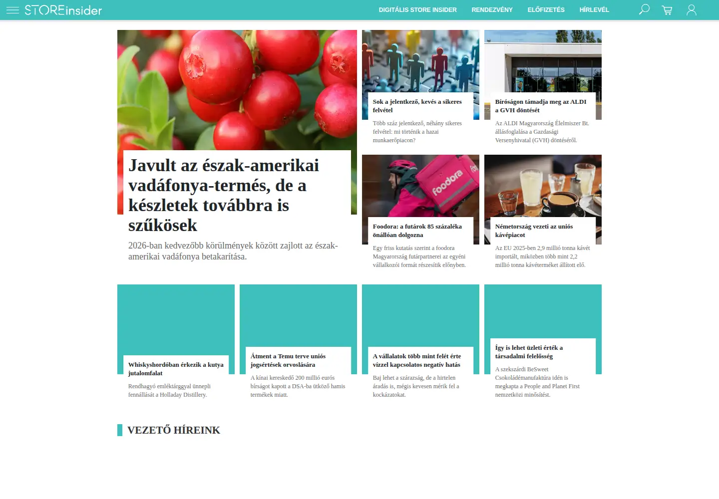 Screenshot of storeinsider.hu