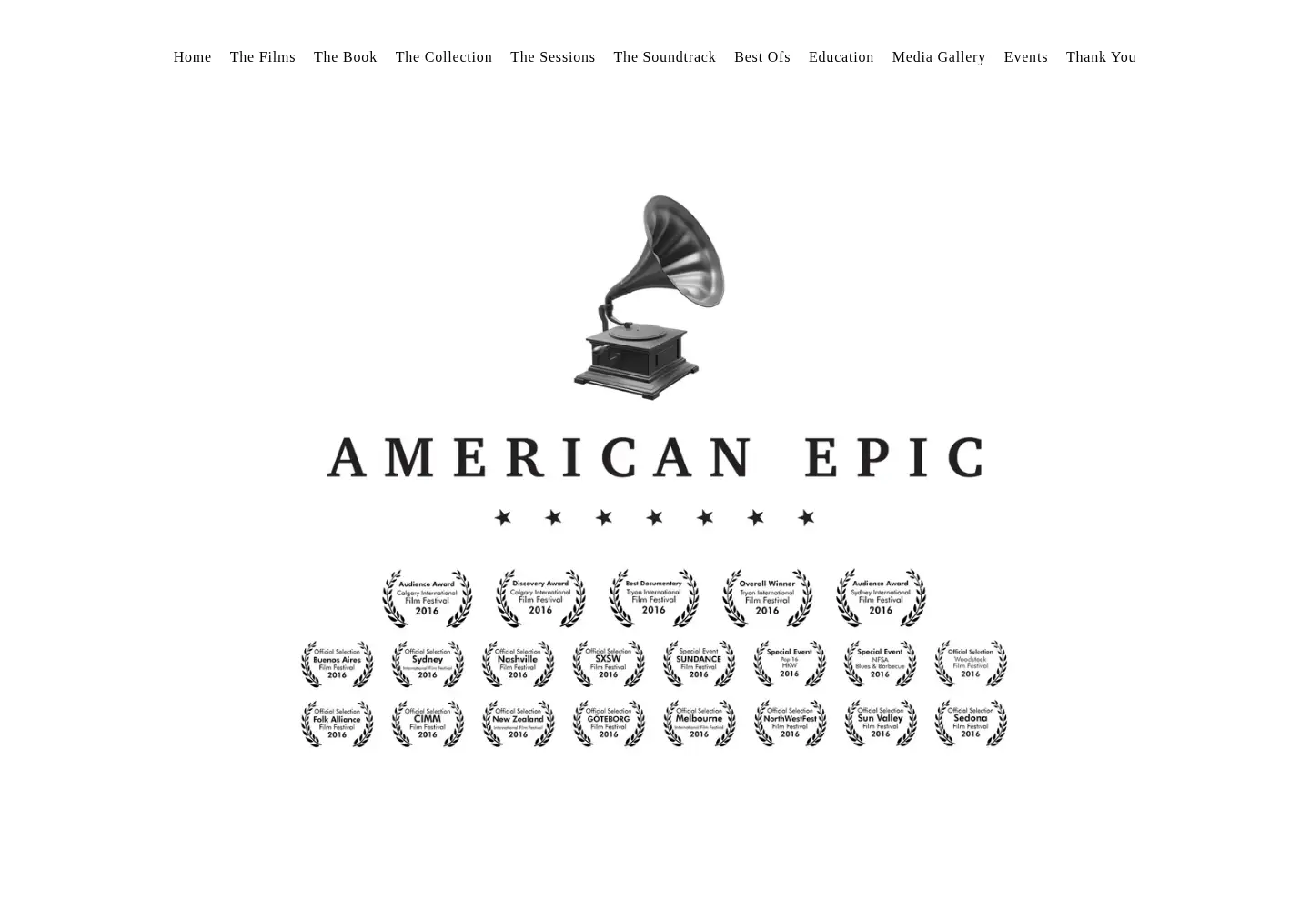 Screenshot of americanepic.com
