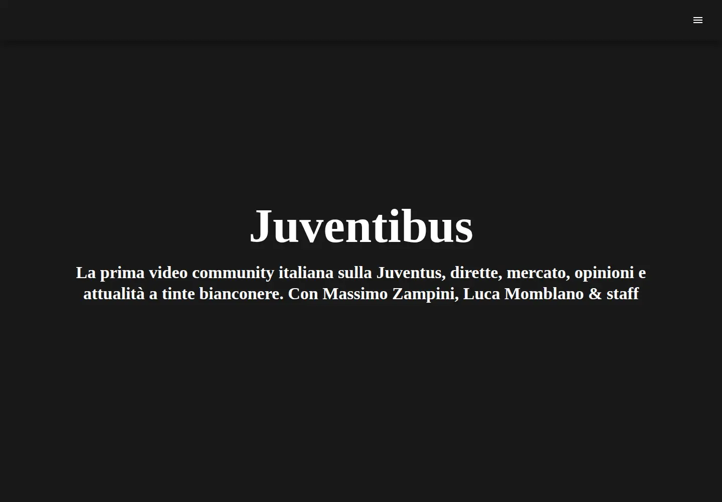 Screenshot of juventibus.com
