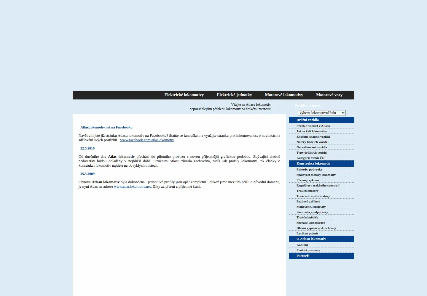 Captured homepage of atlaslokomotiv.net in the current scan
