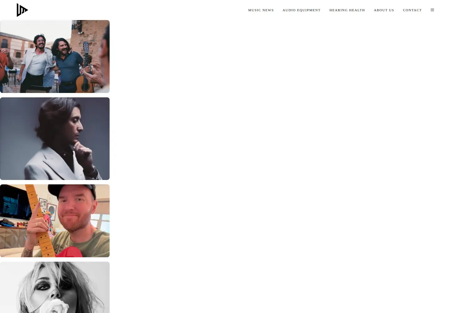 Captured homepage of umusic.digital in the current scan