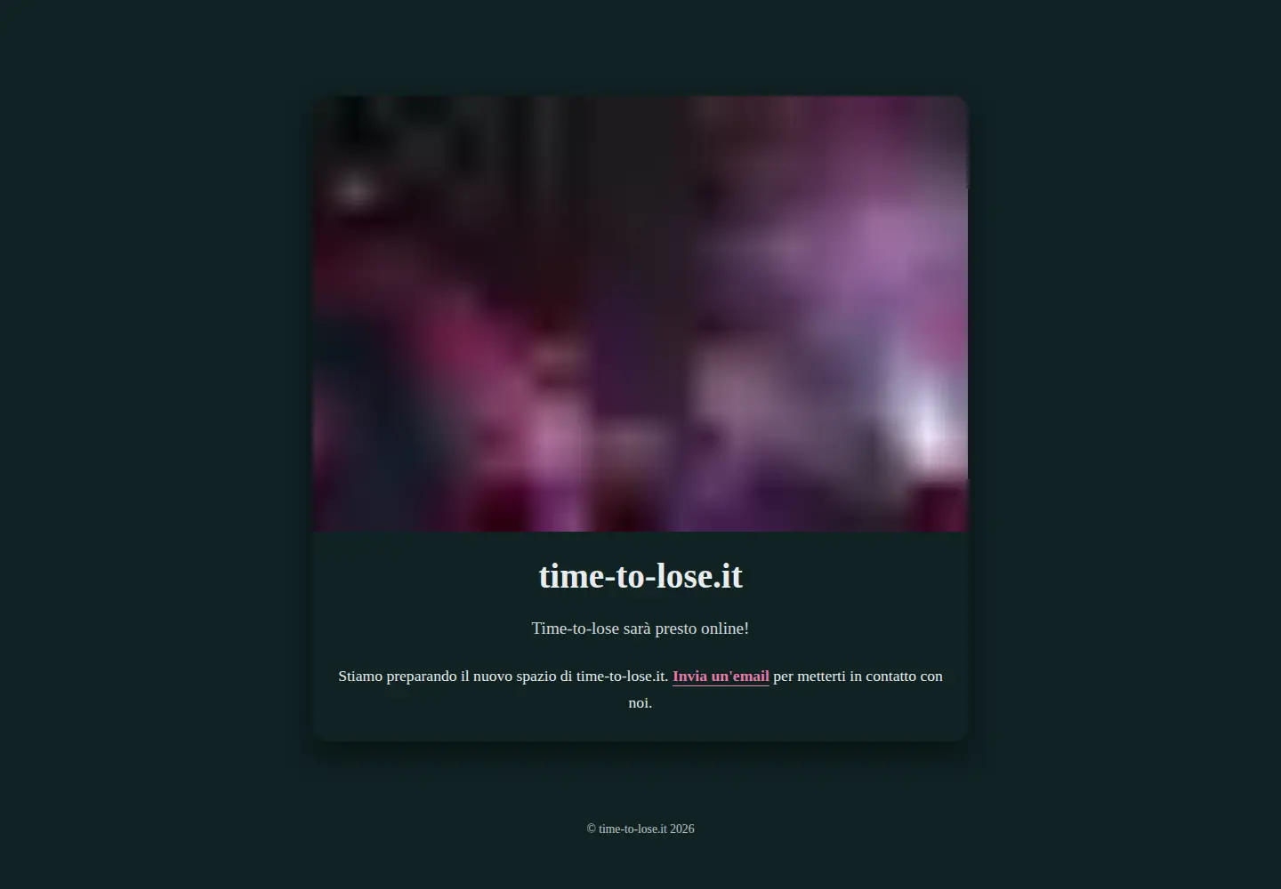 Screenshot of time-to-lose.it