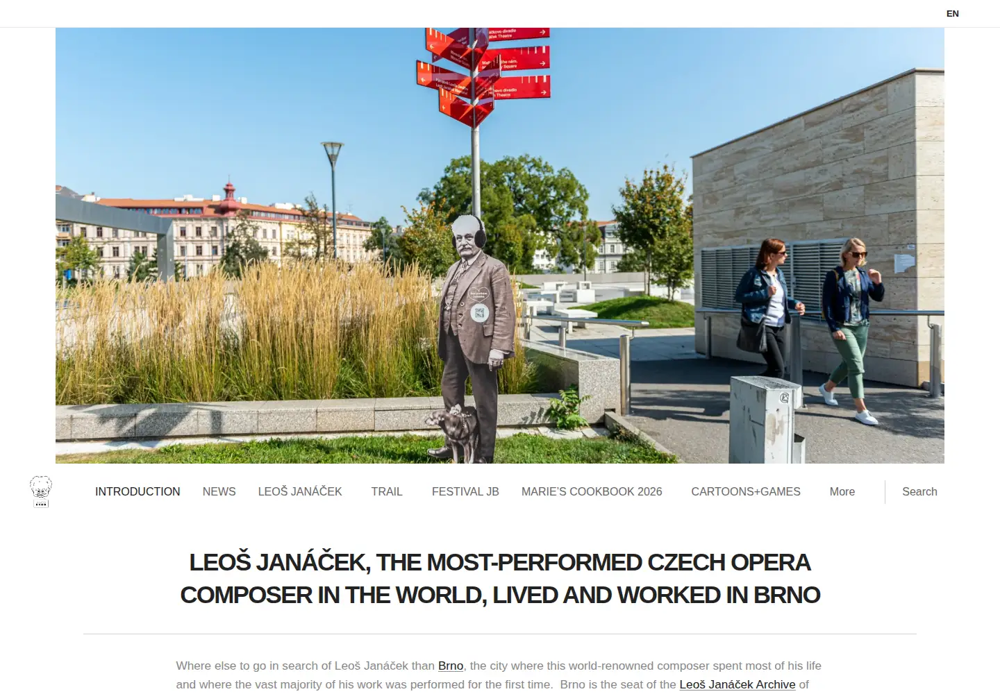 Screenshot of leosjanacek.eu