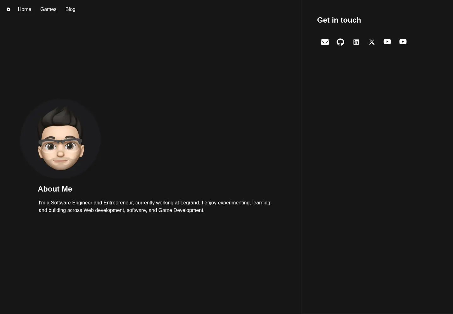 Captured homepage of dezeiraud.com in the current scan
