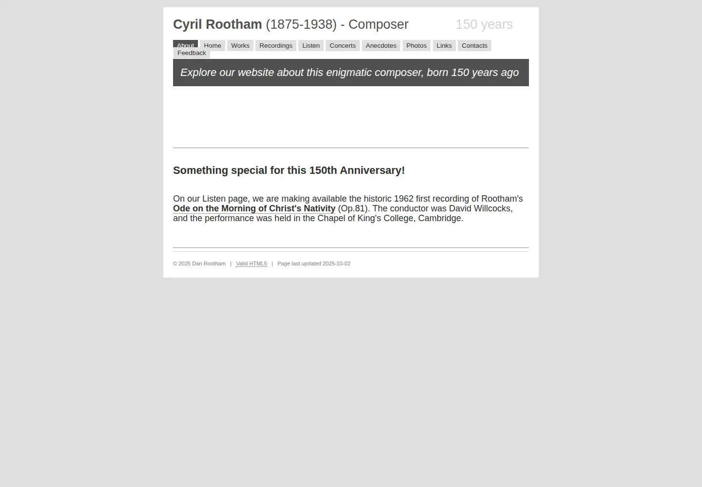 Screenshot of rootham.org