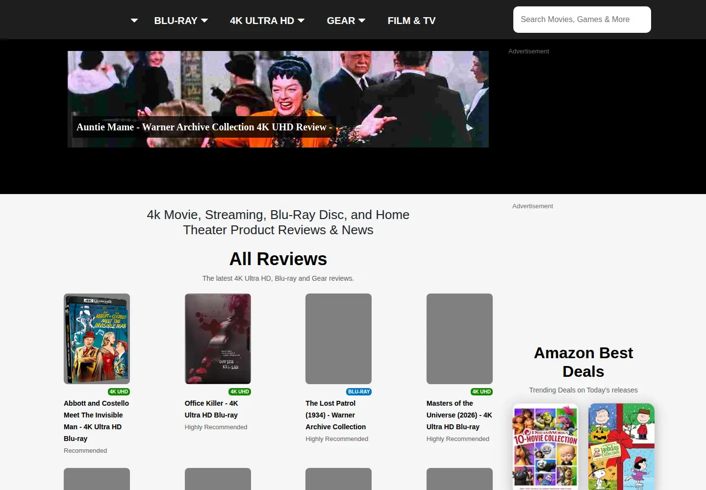 Captured homepage of avrev.com in the current scan