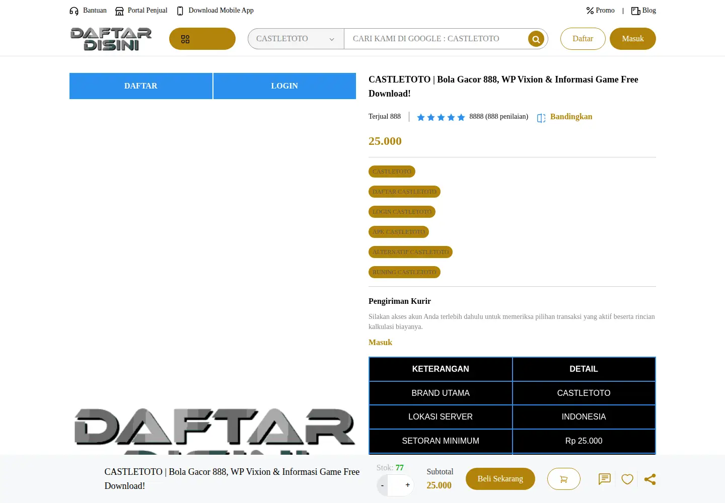 Screenshot of vagueterrain.net
