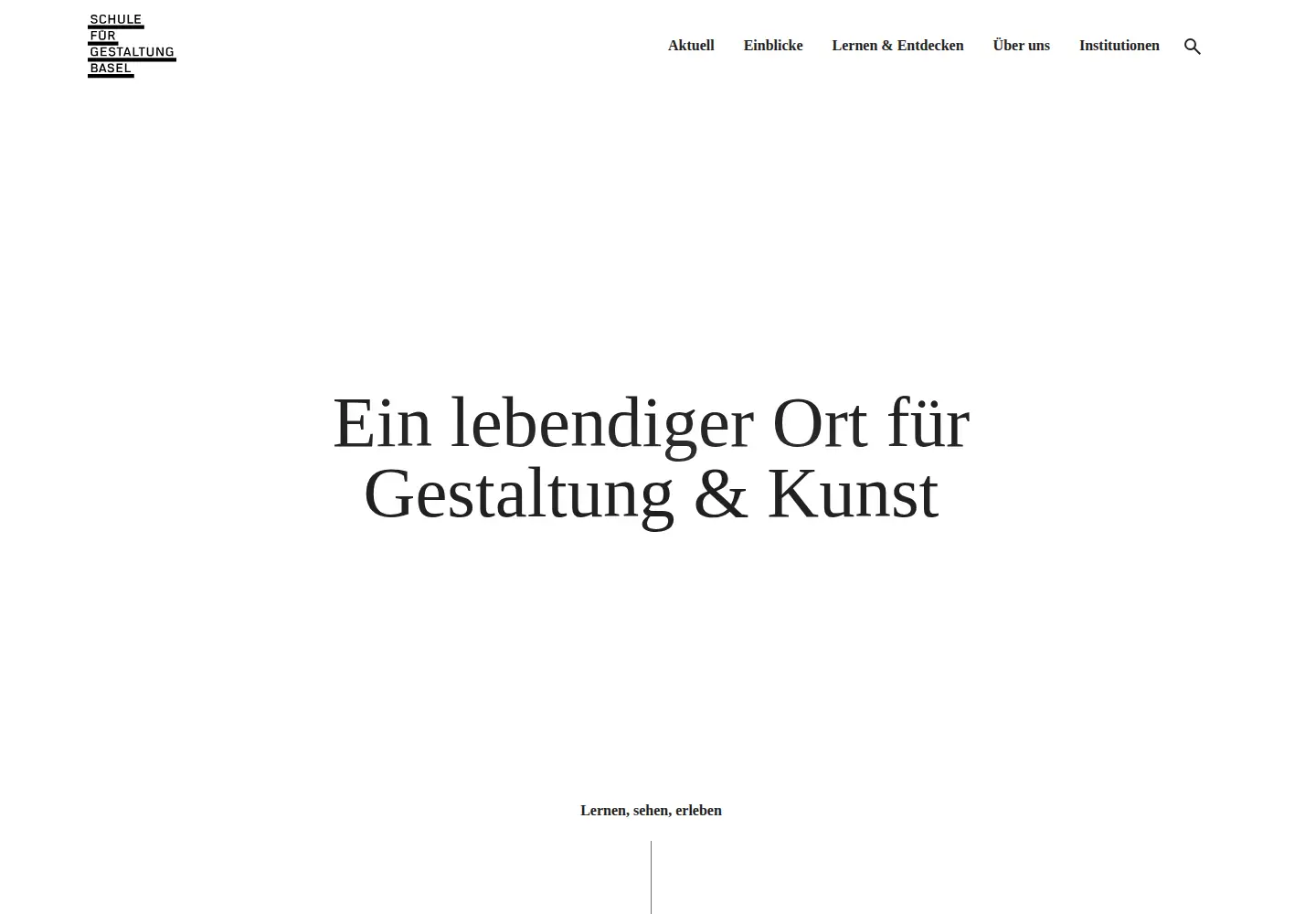 Captured homepage of sfgbasel.ch in the current scan