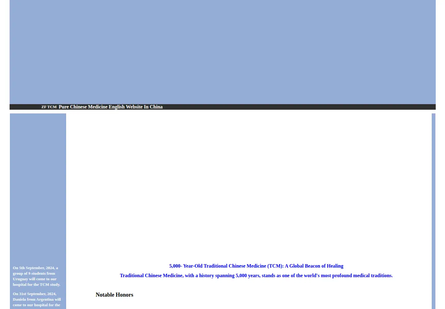 Screenshot of tcmtreatment.com