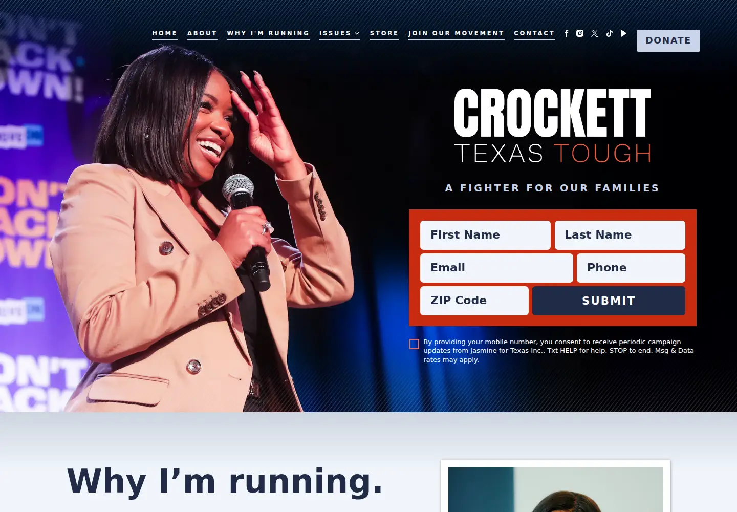 Screenshot of jasmineforus.com