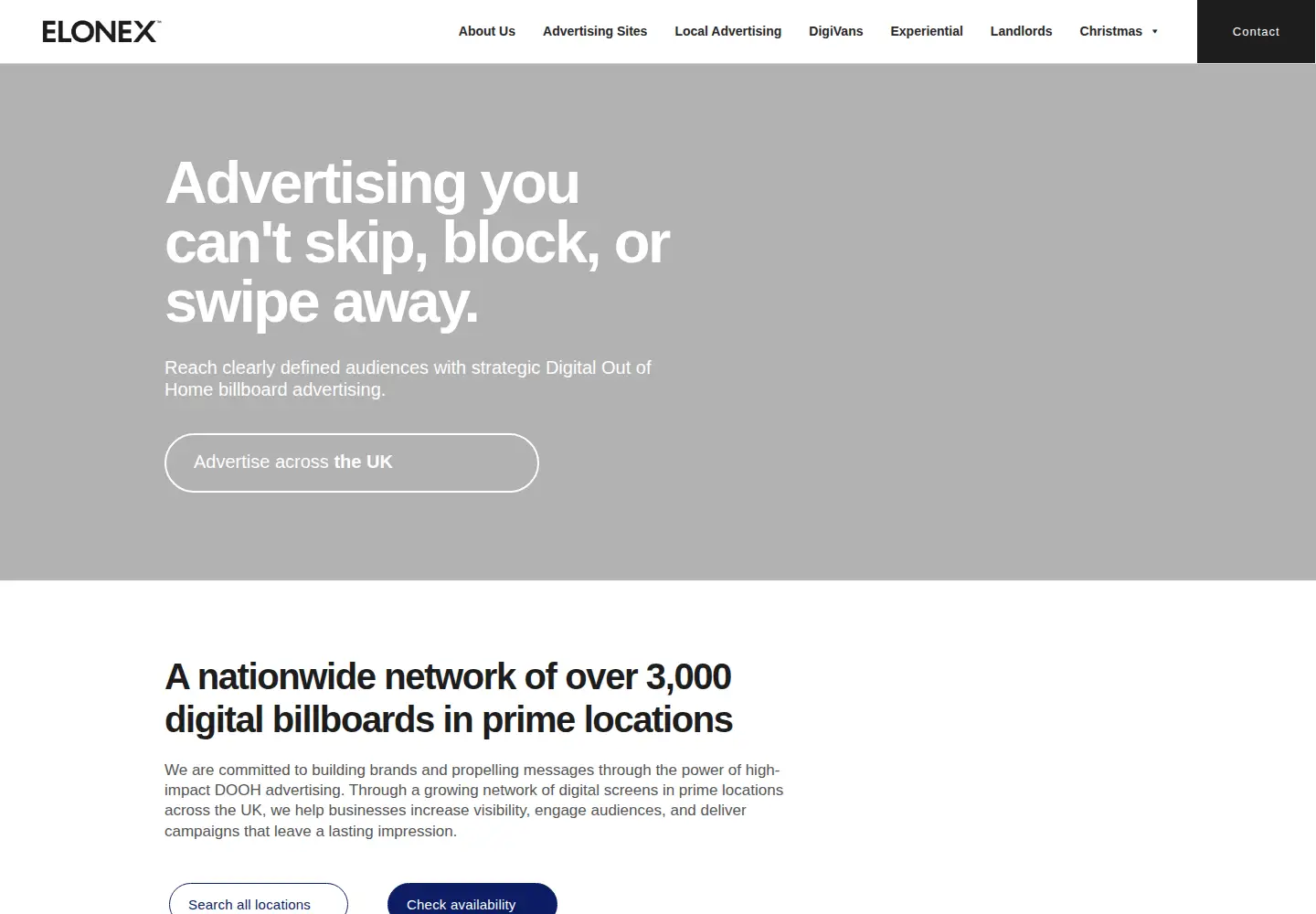 Screenshot of elonex.co.uk