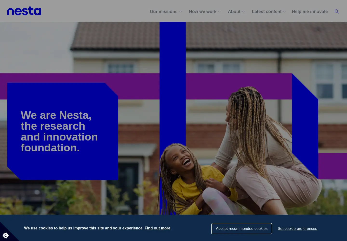 Screenshot of nesta.org.uk