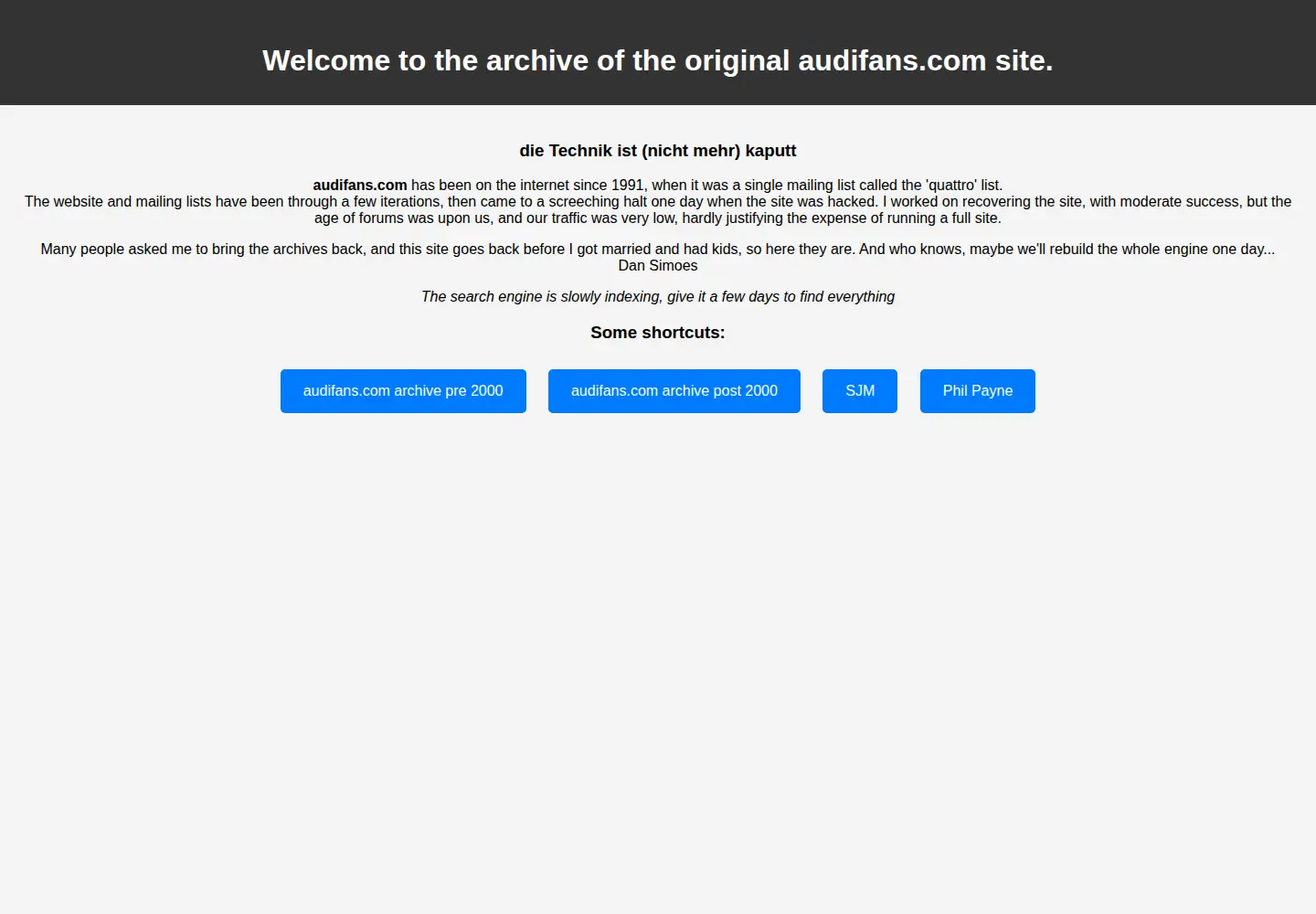 Screenshot of audifans.com