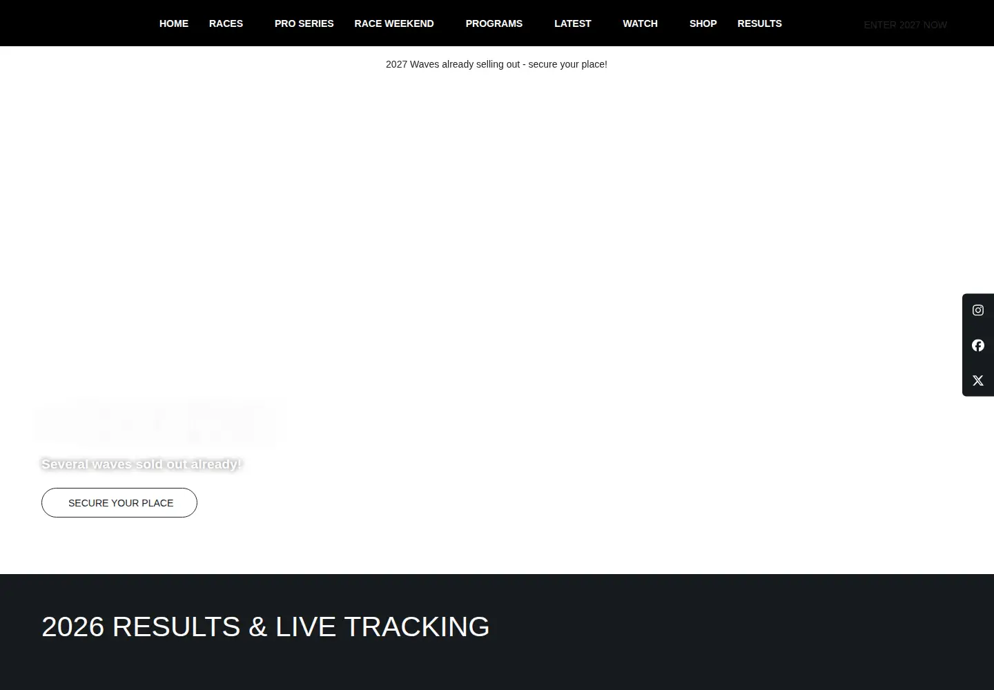 Captured homepage of captextri.com in the current scan