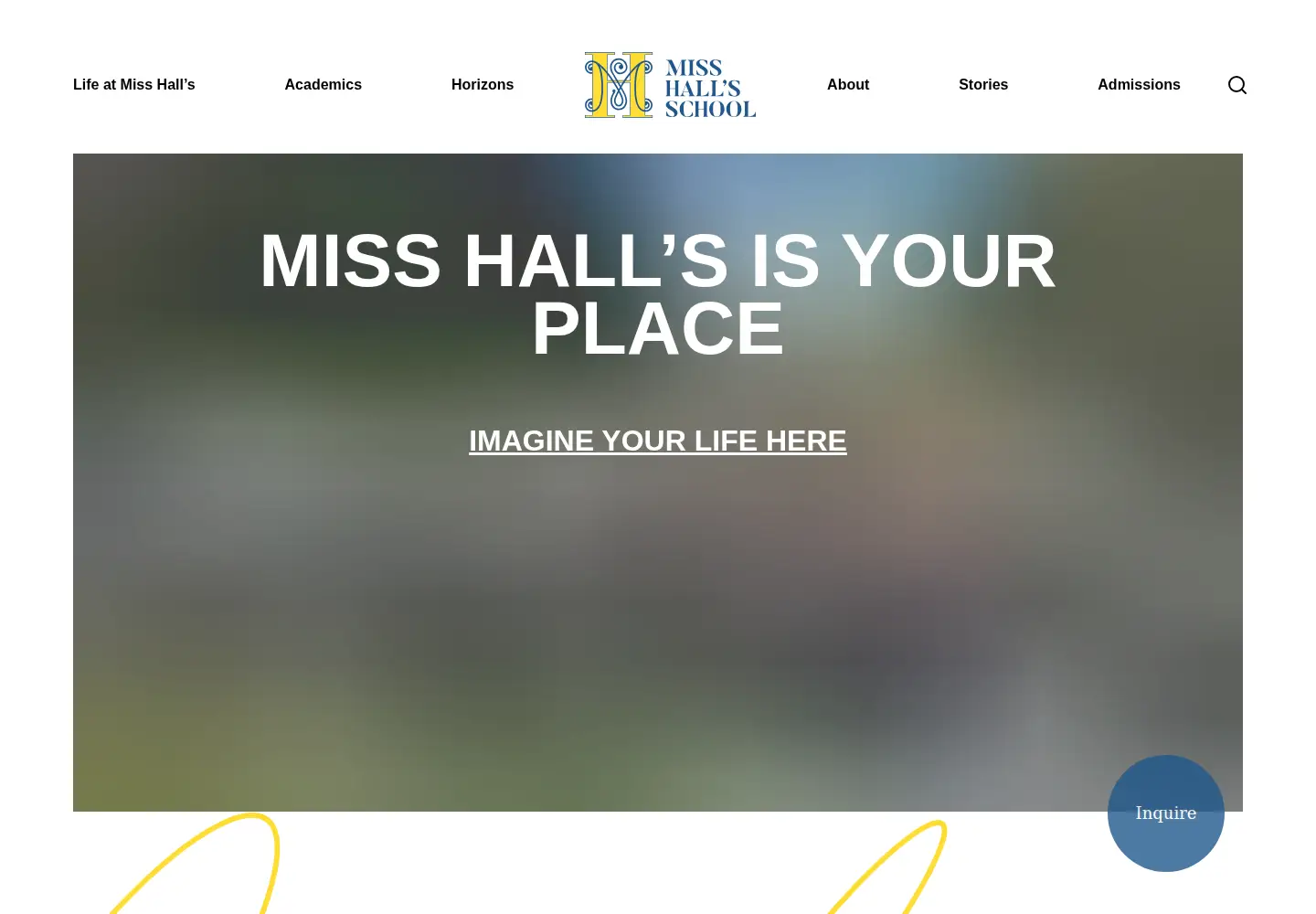 Screenshot of misshalls.org