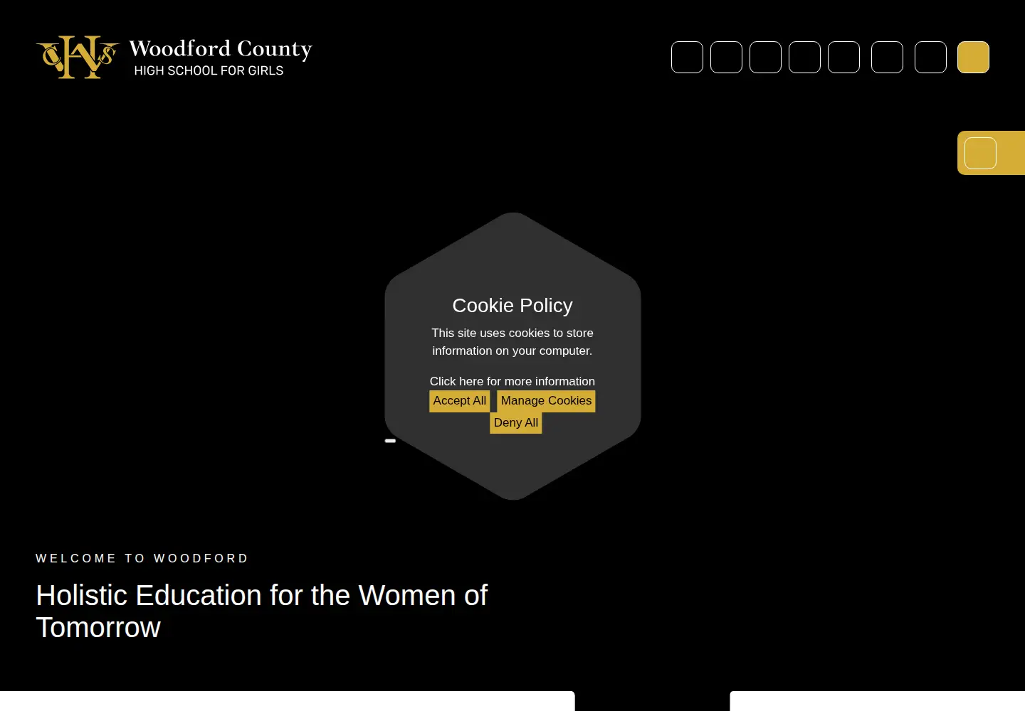 Screenshot of woodford.redbridge.sch.uk