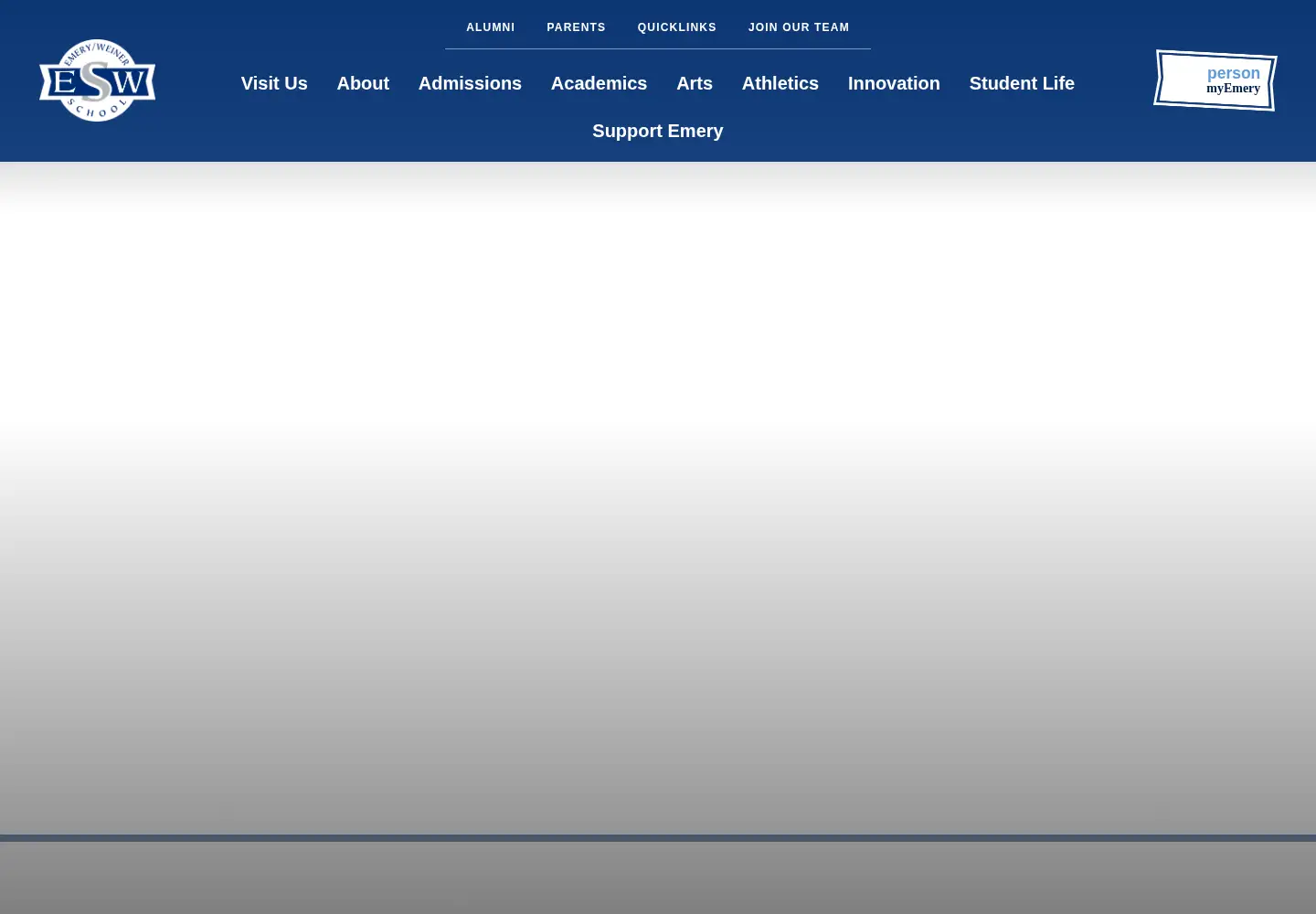 Captured homepage of emeryweiner.org in the current scan