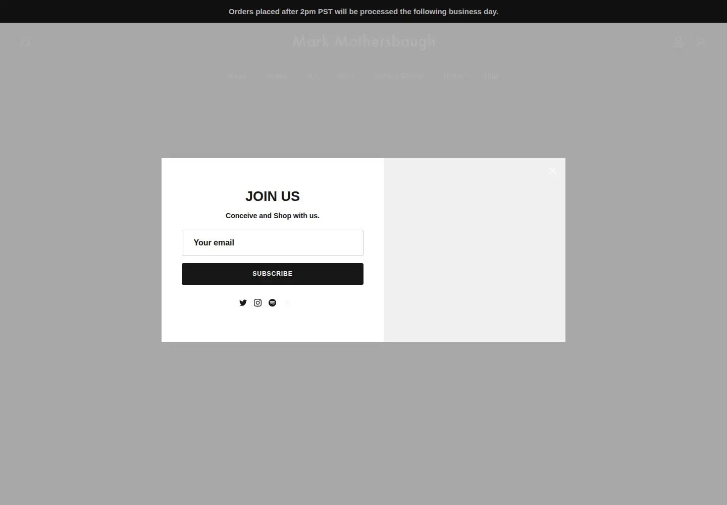 Screenshot of mutatovisual.com