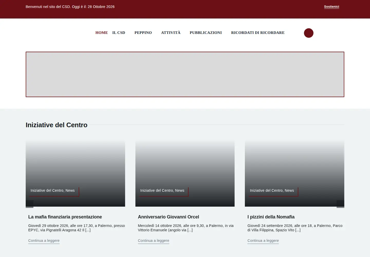 Screenshot of centroimpastato.com