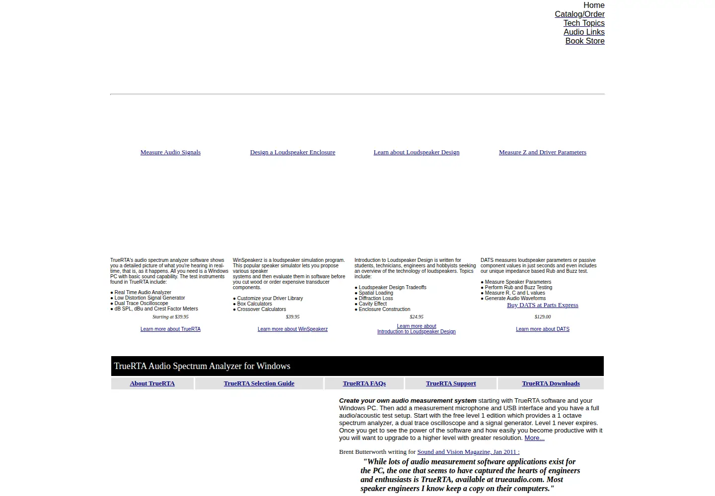 Screenshot of trueaudio.com