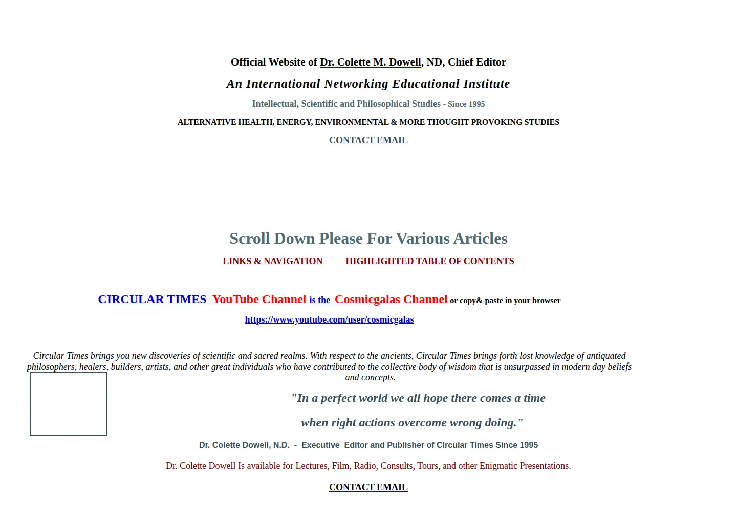 Screenshot of robertschoch.net